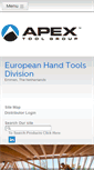 Mobile Screenshot of apex-tools.eu
